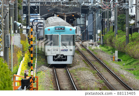 Railway Private Railway: Keio Inokashira Line 1000 Series 1715F 88113405