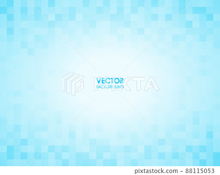 Blue tile background vector material 88115053