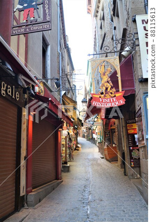 Cityscape of Mont Saint Michel Grand Rue, France Cityscape of Mont Saint Michel Grand Rue, France 88115613