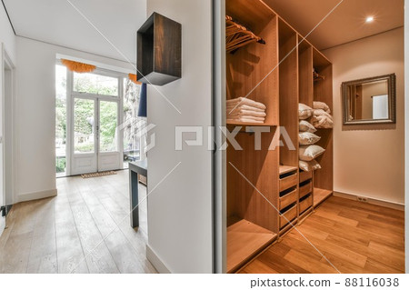 Bright interior design of a luxury house Bright interior design of a luxury house 88116038