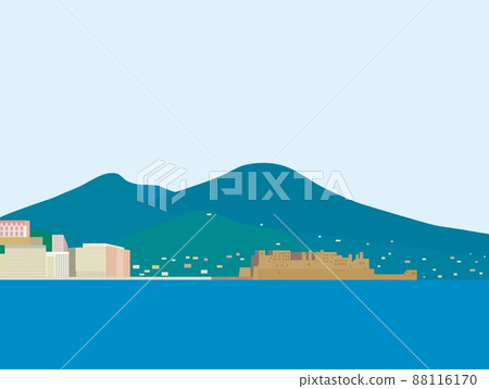 那不勒斯那不勒斯維蘇威火山蒙特維蘇威蛋城堡聖盧西亞海岸 那不勒斯那不勒斯維蘇威火山蒙特維蘇威蛋城堡聖盧西亞海岸 88116170