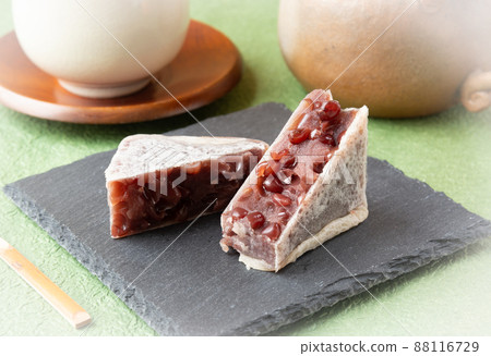 Kintsuba snack Japanese sweets tea making 88116729