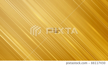 Abstract yellow diagonal line striped background 88117430