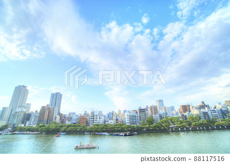 [天神祭] 宣布舉辦夏日祭的Dondoko船 88117516