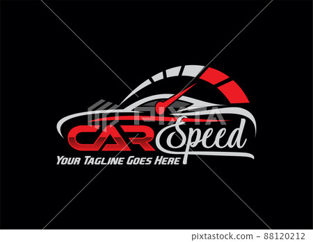 car speed logo vector sign car speed logo vector sign 88120212