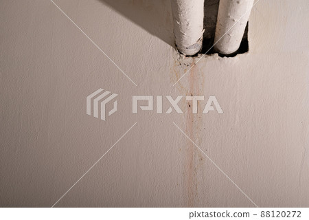 Flooding rainwater or floor heating systems, causing damage, peeling paint and mildew Flooding rainwater or floor heating systems, causing damage, peeling paint and mildew 88120272