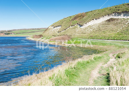 View of Cuckmere river, Sussex View of Cuckmere river, Sussex 88121054