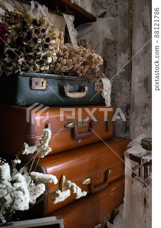 Antique Trunk Antique Char Photo Studio 88121786