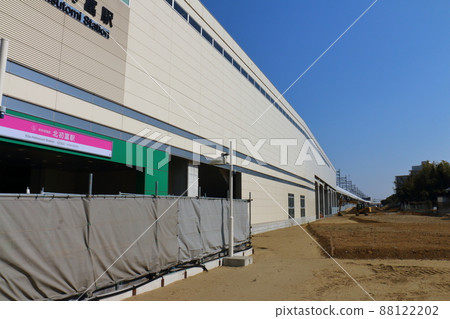 千葉縣鐮谷市新京成線北八富站前廣場入口維修城市道路No.4 January 2022 Hatsutomi 千葉縣鐮谷市新京成線北八富站前廣場入口維修城市道路No.4 January 2022 Hatsutomi 88122202