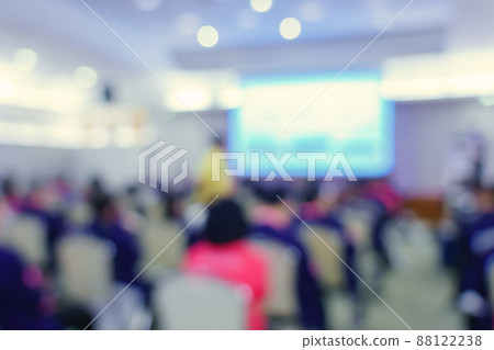 Blur of business Conference and Presentation in the conference hall 88122238