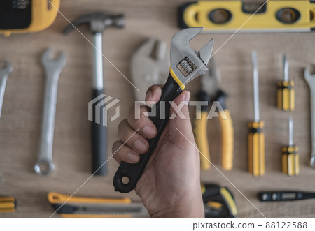 top view of Mechanic tools 88122588