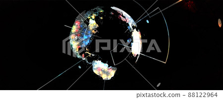 Technology data background, idea of global business solution Technology data background, idea of global business solution 88122964