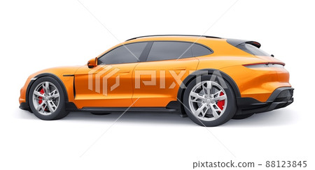 Electric sports wagon for urban and rural areas. 3d rendering. 88123845