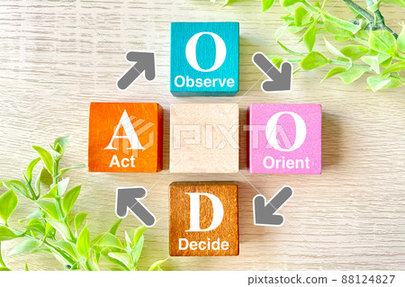 Image of the OODA loop 88124827