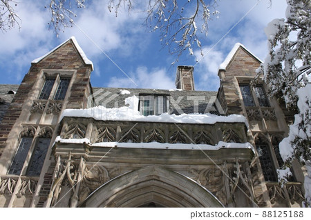 Princeton University winter landscape Princeton University winter landscape 88125188