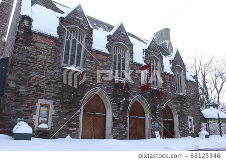 普林斯頓大學冬季景觀 88125346