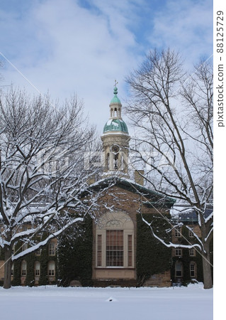 Snow scene at Princeton University Snow scene at Princeton University 88125729