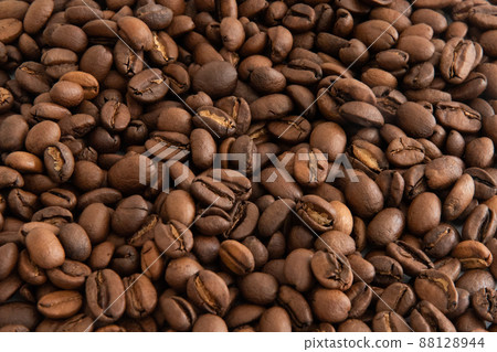 Coffee bean background material 88128944