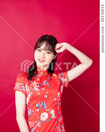 寫的旗袍，旗袍，旗袍，旗袍，旗袍。 88130614