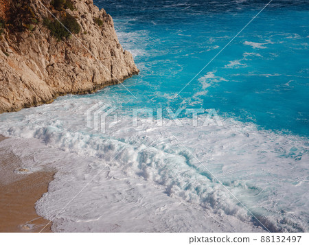 Kaputas beach, Mediterranean Sea, Kas, Turkey Kaputas beach, Mediterranean Sea, Kas, Turkey 88132497