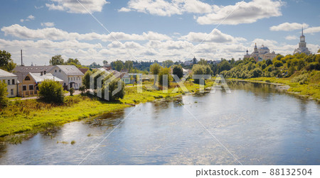 summer travel to Russia, Torzhok city. summer travel to Russia, Torzhok city. 88132504