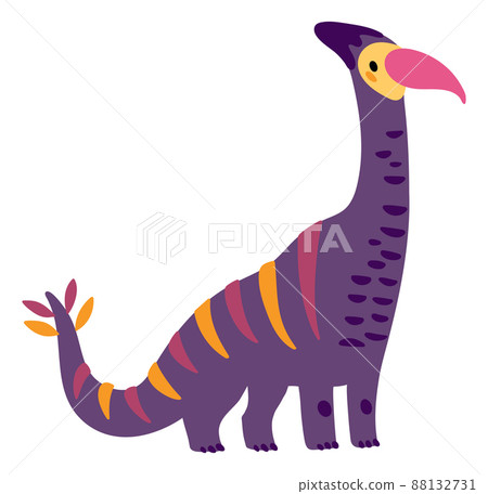 Colorful dinosaur in hand drawn style. Kid print decoration Colorful dinosaur in hand drawn style. Kid print decoration 88132731