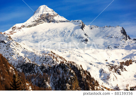 Alps mountains near Simplon Pass 88139356