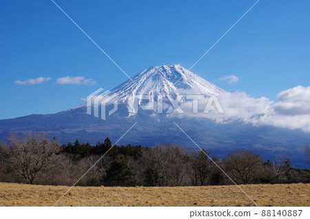 Snow-capped Mt. Fuji View from Asagiri Kogen Snow-capped Mt. Fuji View from Asagiri Kogen 88140887