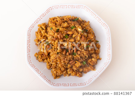 Black fried rice Black fried rice 88141367