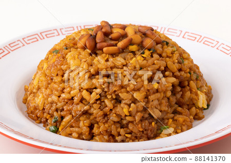 Black fried rice Black fried rice 88141370