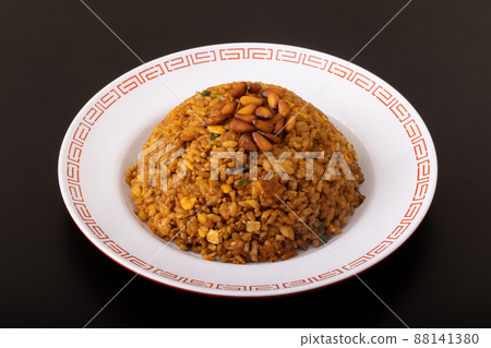 Black fried rice Black fried rice 88141380