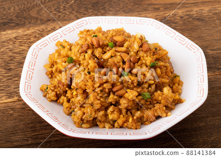 Black fried rice Black fried rice 88141384