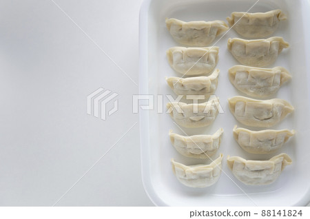 Handmade raw dumplings 88141824