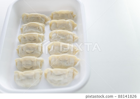 Handmade raw dumplings 88141826