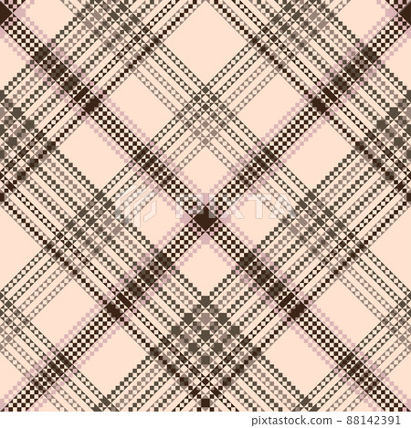 Check plaid seamless pattern.-插圖素材 [88142391] - PIXTA圖庫