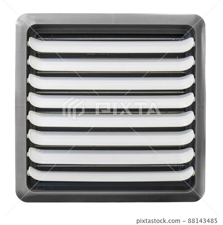 air conditioning working blinds is isolated on a white background 88143485