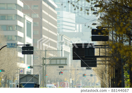 東京大手町風景 88144087