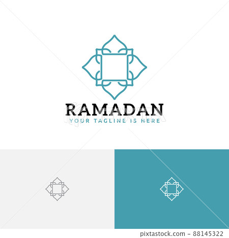 Abstract Mosaic Islamic Culture Ramadan Event Muslim Community Line Logo Abstract Mosaic Islamic Culture Ramadan Event Muslim Community Line Logo 88145322