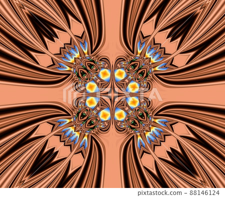 Computer generated abstract colorful fractal artwork Computer generated abstract colorful fractal artwork 88146124