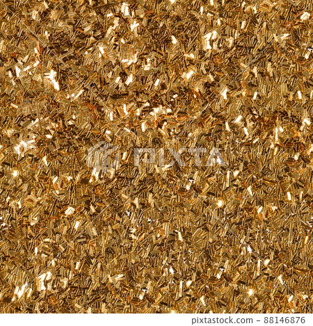 Golden glitter texture, abstract background. Seamless square texture. 88146876