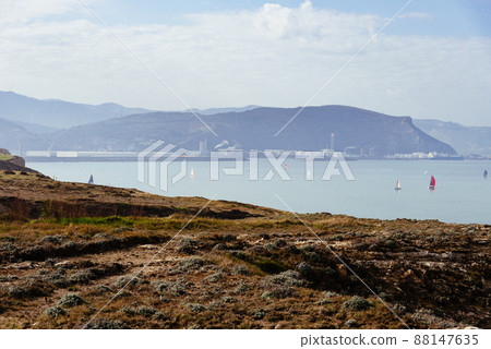 The coast of Biscay in Basque Country 88147635