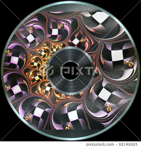 Premade digital media disc render 88148885