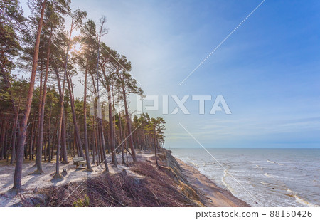Dutchman's Cap is a hill with a 24.4 m high bluff, which is in Lithuania's Seaside Regional Park Dutchman's Cap is a hill with a 24.4 m high bluff, which is in Lithuania's Seaside Regional Park 88150426