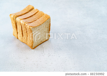 Bread with whole grains placed on the table Bread with whole grains placed on the table 88150992