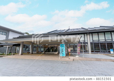 Morioka City, Iwate Prefecture, Morioka History and Culture Museum in fine weather 88151501