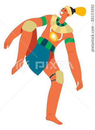 Aztec or mayan man, inca ethic male character 88153892