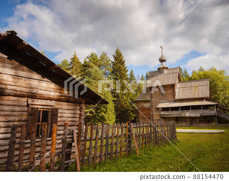 summer travel to Russia, Torzhok city. 88154470