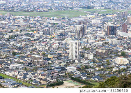 Kokubu seen from Shiroyama Park in Kirishima City, Kagoshima Prefecture Kokubu seen from Shiroyama Park in Kirishima City, Kagoshima Prefecture 88156456