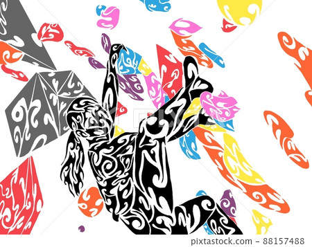 抱石剪影 抱石剪影 88157488