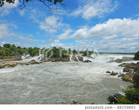 Laos Si Phan Don Khon Phapheng Falls Laos Si Phan Don Khon Phapheng Falls 88159805